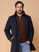 Load image into Gallery viewer, Possum and Merino  NW1003 Javelin Zip Neck - The ultimate in comfort, this style of half-zip sweater with turndown rib collar that can be zipped right up. Single jersey knit, Whole Garment seamless construction.  40% Possum Fur, 53% Merino, 7% Silk
