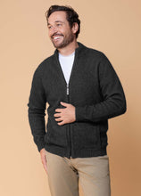 Load image into Gallery viewer, Possum and Merino  NW1071 Bristol Jacket - Ultimate in comfort full zip style, integrated pockets, high rib collar Single jersey knit. WholeGarment seamless construction.  Composition - 40% Possum Fur, 53% Merino, 7% Silk