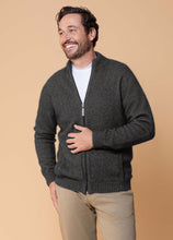 Load image into Gallery viewer, Possum and Merino  NW1071 Bristol Jacket - Ultimate in comfort full zip style, integrated pockets, high rib collar Single jersey knit. WholeGarment seamless construction.  Composition - 40% Possum Fur, 53% Merino, 7% Silk