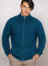 Load image into Gallery viewer, Possum and Merino  NW1071 Bristol Jacket - Ultimate in comfort full zip style, integrated pockets, high rib collar Single jersey knit. WholeGarment seamless construction.  Composition - 40% Possum Fur, 53% Merino, 7% Silk
