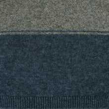 Load image into Gallery viewer, Possum and Merino  NW1095 Mt Tasman II - Core zip neck style with a twist.  Contrast inside collar with pinstripe finish.  Composition - 40% Possum Fur, 53% Merino, 7% Silk
