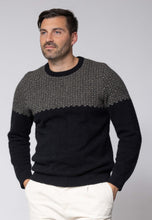 Load image into Gallery viewer, Possum and Merino  NW1104 Vasa Sweater – A new addition to the range, with intricate pattern detailing on the upper body   Composition: 40% Possum Fur, 53% Merino, 7% Silk 