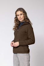 Load image into Gallery viewer, Possum and Merino  NW3005 Market Day Jacket - The ultimate in comfort, this style offers full zip, integrated pockets, turndown rib collar that can be zipped right up, ribbed side panels. WholeGarment seamless construction. 