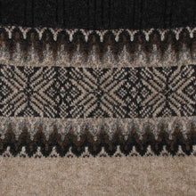 Load image into Gallery viewer, Possum and Merino  NW3177 Norwdarn Sweater - Inspired by the Nordic look gracing the catwalks of Europe for this winter, Whole garment knitting at it's best with multi layered parachute structure and Snow Flake design.  Composition - 40% Possum Fur, 53% Merino, 7% Nylon