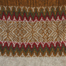Load image into Gallery viewer, Possum and Merino  NW3177 Norwdarn Sweater - Inspired by the Nordic look gracing the catwalks of Europe for this winter, Wholegarment knitting at it's best with multi layered parachute structure and Snow Flake design.  Composition - 40% Possum Fur, 53% Merino, 7% Nylon