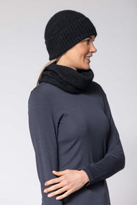 Possum and Merino  NW5073 Moss Baggie Beanie - UNISEX Fashion baggie beanie in plain knit with rib turn up.  Composition - 40% Possum Fur, 53% Merino, 7% Silk  One size