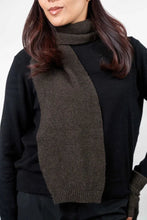 Load image into Gallery viewer, Possum and Merino  TR100 Moss Stitch Scarf - A plain scarf using moss stitch.  Makes a set with TR49 Plain Gloves and TR200 Moss Stitch Beanie.   One Size Only – Approx. 19cm wide x 157cm long   Made proudly in New Zealand from a luxurious blend of 25% possum fur, 65% merino &amp; 10% silk.