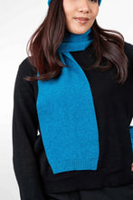 Load image into Gallery viewer, Possum and Merino  TR100 Moss Stitch Scarf - A plain scarf using moss stitch.  Makes a set with TR49 Plain Gloves and TR200 Moss Stitch Beanie.   One Size Only – Approx. 19cm wide x 157cm long   Made proudly in New Zealand from a luxurious blend of 25% possum fur, 65% merino &amp; 10% silk.