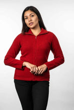 Load image into Gallery viewer, Possum and Merino  TR1017 Zip Jacket - A versatile shaped zip jacket with knitted in pockets.  Made proudly in New Zealand from a premium blend of 25% possum fur, 65% merino &amp; 10% silk.