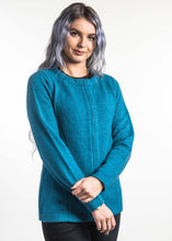 Load image into Gallery viewer, Possum and Merino  TR1023 Coverseam Jacket - A crew neck zip jacket with coverseaming detail for a streamlined, flattering look.