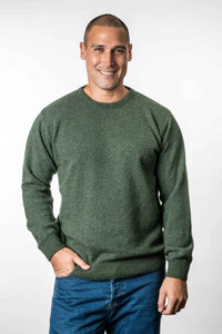 Possum and Merino  TR8004 Crew Neck Jumper - A classic unisex crew neck jumper.   3XL incurs an additional cost  Made proudly in New Zealand from a premium blend of 25% possum fur, 65% merino & 10% silk.
