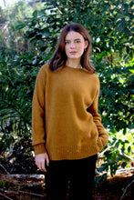 Load image into Gallery viewer, Possum and Merino  Z157 Entwine Jumper - This is a Crew neck jumper with dropped shoulder and hem.  It features a crossed cable detail hem and cuffs.   Made in New Zealand from a premium blend of 40% possum fur, 50% merino &amp; 10% nylon.