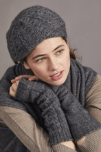 Load image into Gallery viewer, 622 Cable Glovelet - Get extra warm and cozy while you set yourself apart with our exclusive cable knit glovelets, crafted from a blend of Possum Merino and Pure Mulberry Silk. These glovelets provide gentle comfort, yet remain durable and practical. Entirely NZ made….your choice comes naturally.