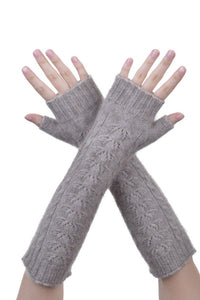 622 Cable Glovelet - Get extra warm and cozy while you set yourself apart with our exclusive cable knit glovelets, crafted from a blend of Possum Merino and Pure Mulberry Silk. These glovelets provide gentle comfort, yet remain durable and practical. Entirely NZ made….your choice comes naturally.