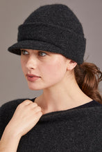 Load image into Gallery viewer, Possum and Merino  623 Cap with Peak is a versatile cap that can be worn anywhere, at anytime and with anything - an absolute essential.  Made from Possum Merino and blended with the Luxurious Mulberry Silk, McDonald’s Cap with Peak is a must have.  With a wide range of colours to choose from, you’ll be lost without one of these!