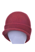 Load image into Gallery viewer, Possum and Merino  623 Cap with Peak is a versatile cap that can be worn anywhere, at anytime and with anything - an absolute essential.  Made from Possum Merino and blended with the Luxurious Mulberry Silk, McDonald’s Cap with Peak is a must have.  With a wide range of colours to choose from, you’ll be lost without one of these!