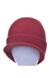 Possum and Merino  623 Cap with Peak is a versatile cap that can be worn anywhere, at anytime and with anything - an absolute essential.  Made from Possum Merino and blended with the Luxurious Mulberry Silk, McDonald’s Cap with Peak is a must have.  With a wide range of colours to choose from, you’ll be lost without one of these!