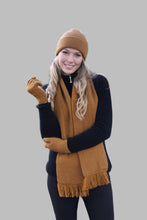Load image into Gallery viewer, 9905 Plain Scarf - Double thickness scarf with fringing