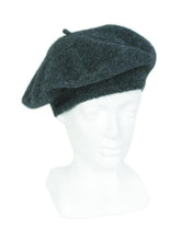 Load image into Gallery viewer, 9904 Plain Beret - Single thickness hat with a full crown and peaked brim - adjust the crown foe a wide range of looks beret in plain knit.