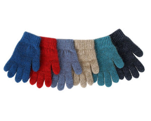Possum and Merino  CK601 Child's Gloves - Cosy Gloves with added lycra for stretch.