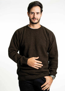 Possum and Merino  TR8004 Crew Neck Jumper - A classic unisex crew neck jumper.   3XL incurs an additional cost  Made proudly in New Zealand from a premium blend of 25% possum fur, 65% merino & 10% silk.