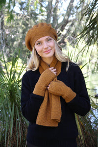 9715 Dash Beanie - Lightweight beanie in a textured knit with a relaxed crown.  Make a set with 9716 Dash Keyhole Scarf and 9717 Dash Fingerless Mitten