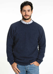 Possum and Merino  KO840 Crew Neck Jumper - A versatile staple with a classic crew neck.  3XL incurs extra cost.   Made proudly in New Zealand from a premium blend of 40% possum fur, 50% merino lambswool & 10% mulberry silk.
