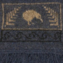 Load image into Gallery viewer, Possum and Merino  KO129 Kiwi Scarf - A double thickness scarf.  A uniquely New Zealand design on a uniquely New  Zealand product.  Make a set with KO162 Kiwi Beanie and KO52 Kiwi Gloves.  One Size - Approx. 19cm wide x 152cm long.  Made proudly in New Zealand from a premium blend of 40% possum fur, 50% merino lambswool &amp; 10% mulberry silk. 