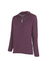 Load image into Gallery viewer, Possum and Merino.  MS4050 Lifestyle - Womens half zip double layer sweater.  Rugged outdoor wear.