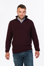 Load image into Gallery viewer, Possum and Merino  NB336 Lightweight Half Zip Sweater - This casual stylish sweater can be dressed up or down for any occasion.