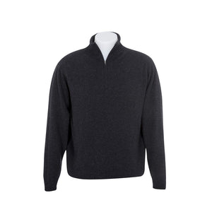 Possum and Merino  NB336 Lightweight Half Zip Sweater - This casual stylish sweater can be dressed up or down for any occasion.