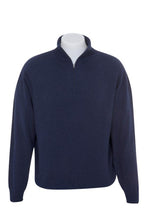 Load image into Gallery viewer, Possum and Merino  NB336 Lightweight Half Zip Sweater - This casual stylish sweater can be dressed up or down for any occasion.