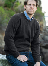 Load image into Gallery viewer, Possum &amp; Merino  NW1001 Cambridge Crew - Your must have core item, relaxed fit in single jersey, WholeGarment seamless construction.  Composition - 40% Possum Fur, 53% Merino, 7% Silk