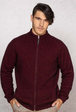 Load image into Gallery viewer, Possum and Merino  NW1071 Bristol Jacket - Ultimate in comfort full zip style, integrated pockets, high rib collar Single jersey knit. WholeGarment seamless construction.  Composition - 40% Possum Fur, 53% Merino, 7% Silk