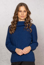 Load image into Gallery viewer, Possum and Merino  NW3126 Moss Stitch Cowl - Relaxed knit cowl neck, moss stitch detail across front and shoulders providing a subtle detail variation.  WholeGarment seamless construction.