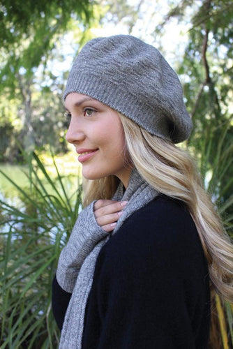9715 Dash Beanie - Lightweight beanie in a textured knit with a relaxed crown.  Make a set with 9716 Dash Keyhole Scarf and 9717 Dash Fingerless Mitten
