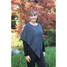 Load image into Gallery viewer, 9980 Lace Poncho - Lace pattern incorporating a fern motif.