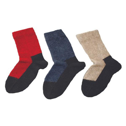 Possum and Merino  CK612 Child's Sock - Snuggly socks with added nylon for durability.