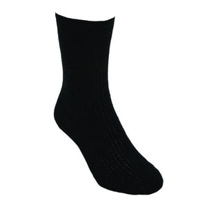 9922 Fine Dress Sock - Fine Ribbed sock suitable for use with dress shoes.  Manufactured from a fine blend yarn of 50% Merino, 30% Possum, 20% Nylon.