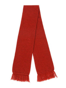 9905 Plain Scarf - Double thickness scarf with fringing