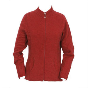 9975 Rib Detail Jacket with Pockets - Practical zip jacket with pockets and flattering rib detail on the side panels.